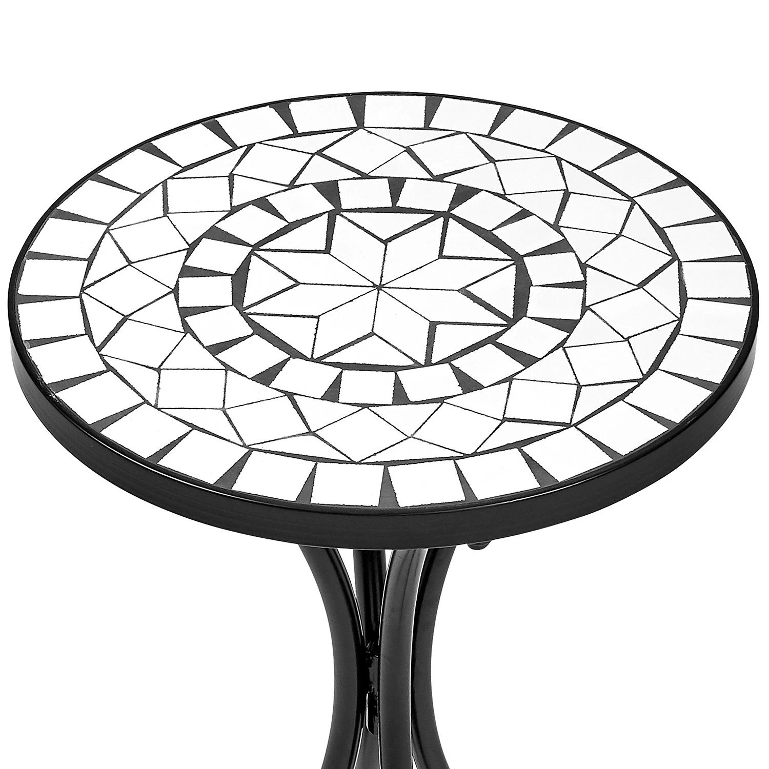 Butlers Table de jardin PALAZZO II - Fer / Céramique - Blanc 7 Butlers Table de jardin PALAZZO II - Fer / Céramique - Blanc – Image 5