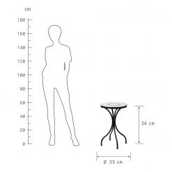 Butlers Table de jardin PALAZZO II - Fer / Céramique - Blanc 15 Butlers Table de jardin PALAZZO II - Fer / Céramique - Blanc -Tables de jardin Soldes 2022 1000339643 220315 500 SKETCH DETAILS P000000001000339643 sketch