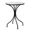 Butlers Table de jardin PALAZZO V - Fer / Céramique - Blanc -Tables de jardin Soldes 2022 1000339648 220315 010 IMAGE P000000001000339648
