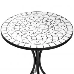 Butlers Table de jardin PALAZZO V - Fer / Céramique - Blanc -Tables de jardin Soldes 2022 1000339648 220315 031 DETAILS P000000001000339648