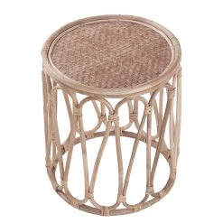 Butlers Bout de canapé LONGVIC - Partiellement en bambou massif - Marron -Tables de jardin Soldes 2022 1000339686 220315 030 DETAILS P000000001000339686