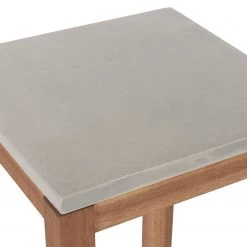 Butlers Sellette CONCRETE - partiellement en acacia massif / Béton - Naturel / Gris -Tables de jardin Soldes 2022 1000341351 220317 033 DETAILS P000000001000341351