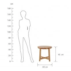 Butlers Table de jardin MIDTOWN I - Partiellement en acacia massif - Naturel -Tables de jardin Soldes 2022 1000341373 220317 500 SKETCH DETAILS P000000001000341373 sketch