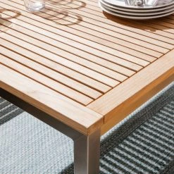 Studio Copenhagen Table de jardin Teakline Exclusif I - Largeur : 180 cm 19 Studio Copenhagen Table de jardin Teakline Exclusif I - Largeur : 180 cm -Tables de jardin Soldes 2022 essgruppe teakline exklusiv xxvi teak massiv edelstahl 4562048