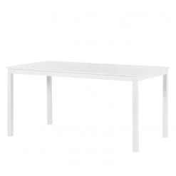 Jardi Table Eternal - Acacia massif - Blanc