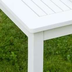 Jardi Table Eternal - Acacia massif - Blanc 17 Jardi Table Eternal - Acacia massif - Blanc -Tables de jardin Soldes 2022 esstisch eternal innocence akazie massiv weiss 2350554