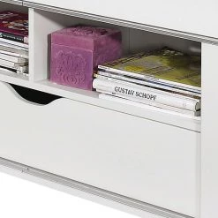 Rauch Blue Lit multi-rangements Point - Blanc alpin -Tables de jardin Soldes 2022 funktionsliege calma alpinweiss 496056