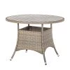 Table de jardin Bena - Polyrotin anthracite / Bois synthétique gris clair -Tables de jardin Soldes 2022 gartentisch felice polyrattan anthrazit polyholz hellgrau 1544218