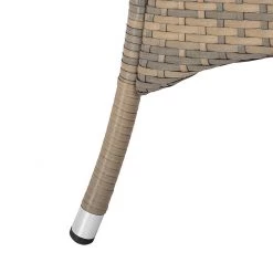 Table de jardin Bena - Polyrotin anthracite / Bois synthétique gris clair -Tables de jardin Soldes 2022 gartentisch felice polyrattan anthrazit polyholz hellgrau 1544230