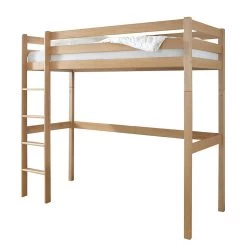 Ticaa Lit en hauteur Tolly II - Hêtre massif vernis