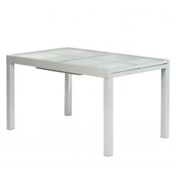 Merxx Table extensible Amalfi III - Aluminium / Verre -Tables de jardin Soldes 2022 import merxx 27072015 2 3639765