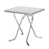 Best Freizeitmöbel Table pliante Halensee - Argenté - 67 x 67 cm -Tables de jardin Soldes 2022 klapptisch primo stahlrohr holz silber 390958