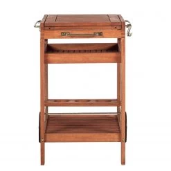 Merxx Chariot de service Maracaibo - Eucalyptus massif Huilé -Tables de jardin Soldes 2022 servicewagen maracaibo eukalyptus massiv geoelt 2001134