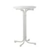 Best Freizeitmöbel Table haute Multiflex - Pliable - Tube en acier / Matériau synthétique blanc -Tables de jardin Soldes 2022 stehtisch multiflex rund klappbar stahlrohr kunststoff weiss weiss 1349898