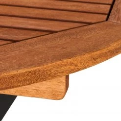 Merxx Table Schlossgarten - Acier plat / Eucalyptus massif -Tables de jardin Soldes 2022 tisch schlossgarten flachstahl eukalyptus massiv 1809054